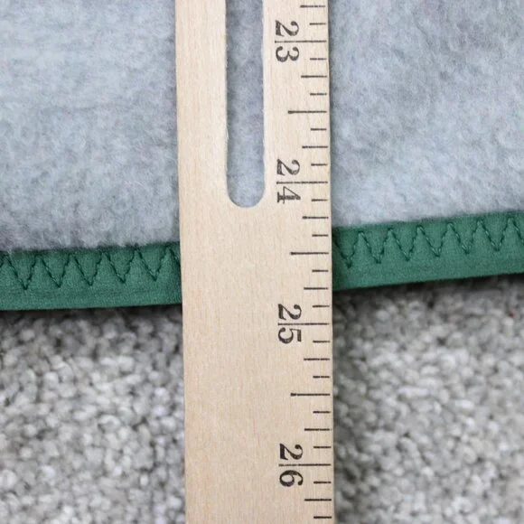 New Balance Reversible Vest Mens Medium All Terrain Fleece/Soft Shell Gray/Black - Picture 14 of 14